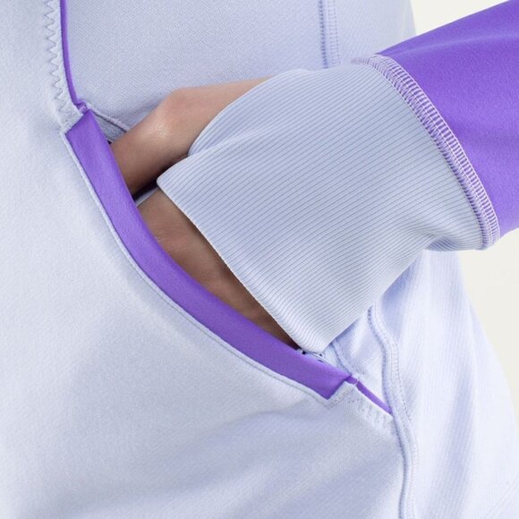 LULULEMON Contempo Jacket- Cool Breeze / Power Purple - Picture 6 of 15